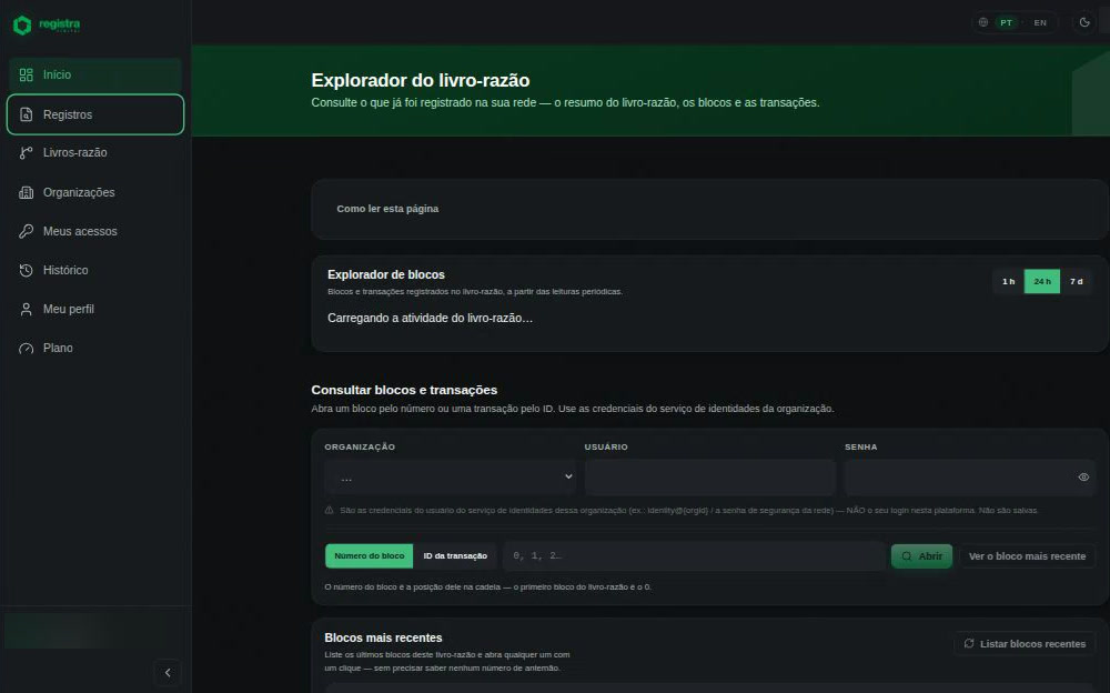 Plataforma Blockchain Self-Service — 4