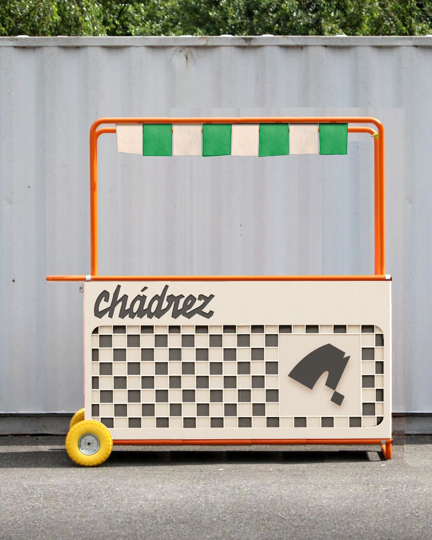Carrito — Llevamos el tablero al panel del carrito.